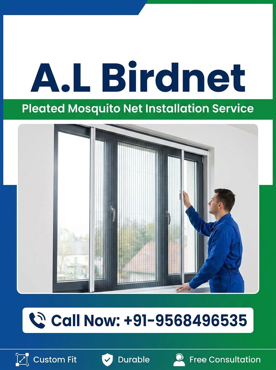 Pleated Mosquito Net