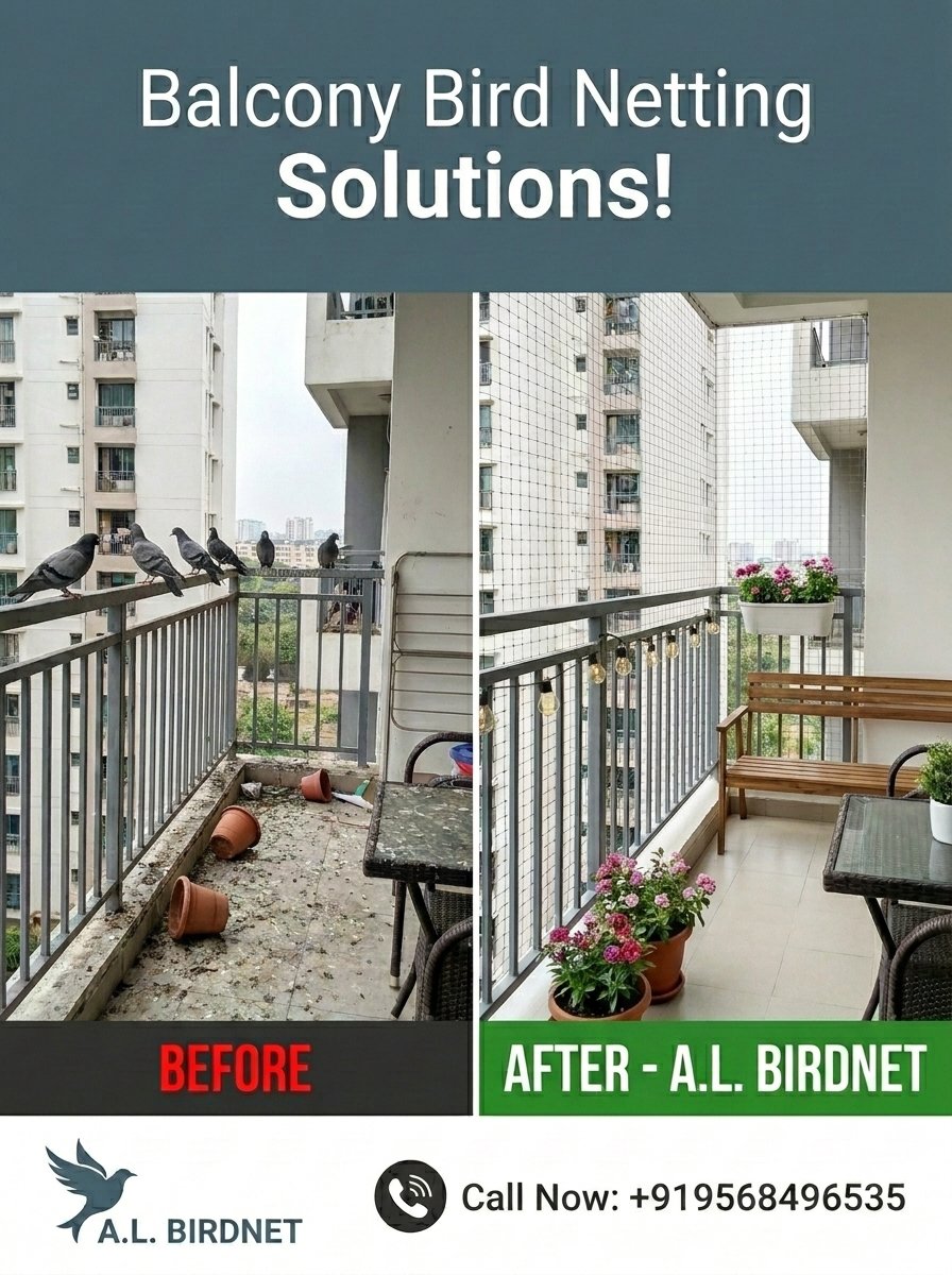 Balcony Bird Netting